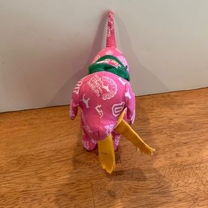 Pink vs Pink Green backpack Plush